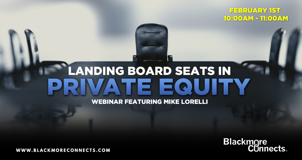Landing Board seats in Private Equity